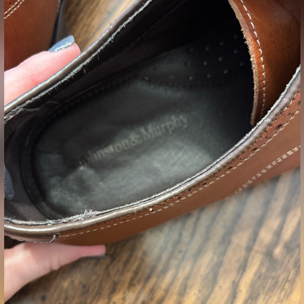 Johnston and Murphy men’s dress shoe 13 - Picture 9 of 11